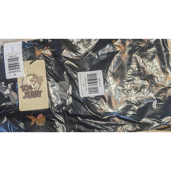 NWT Tom & Jerry Crop Signature Waistband Premium Leggings Torrid Size Large - Picture 7 of 7